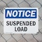 Signmission Suspended Load, 10 in W x Rectangle, Plastic OS-2PACK-NS-P-710-L-16639 - alternate 4